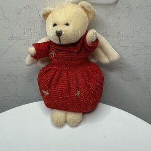 Red Angel Bear Plush Toy